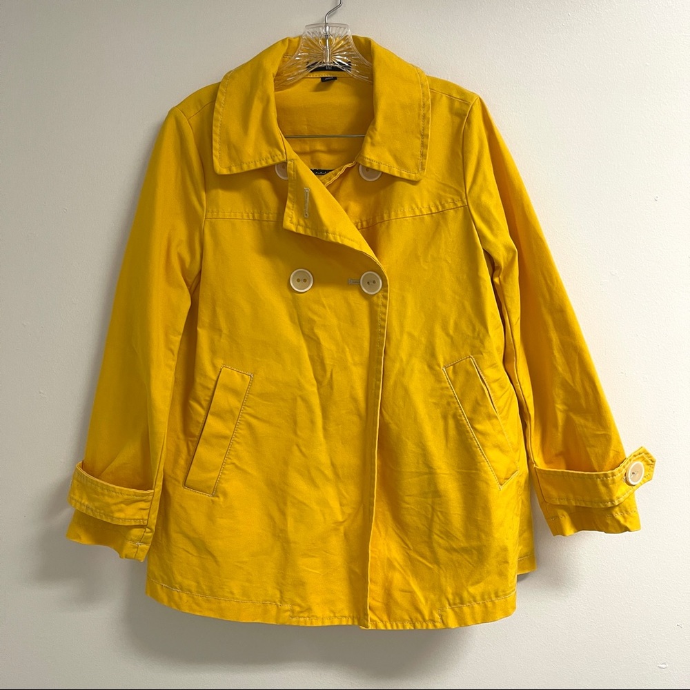 Gap Yellow Jacket Peacoat Small Coraline Costume